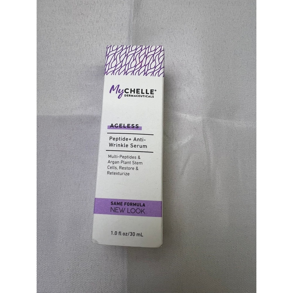 MyChelle Ageless Peptide+ Anti-Wrinkle Serum 1oz Argan Plant Stem Cell Serum